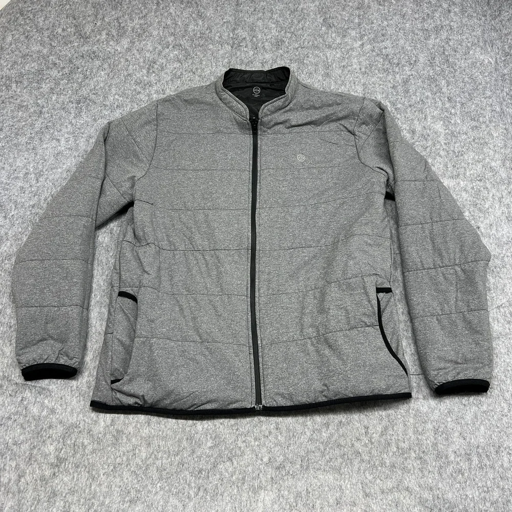 ATG All Terrain Gear Jacket Mens XL Reversible Lightweight Outdoor Zip Packable